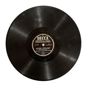 Bing Crosby/Andrews Sisters Decca Personality Series Tallahassee Record